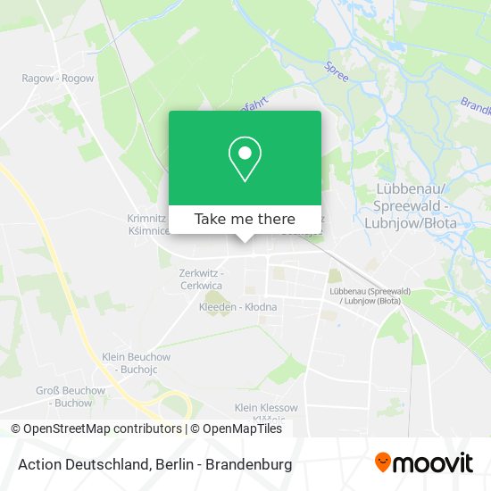 Action Deutschland map