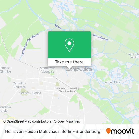 Heinz von Heiden Maßivhaus map
