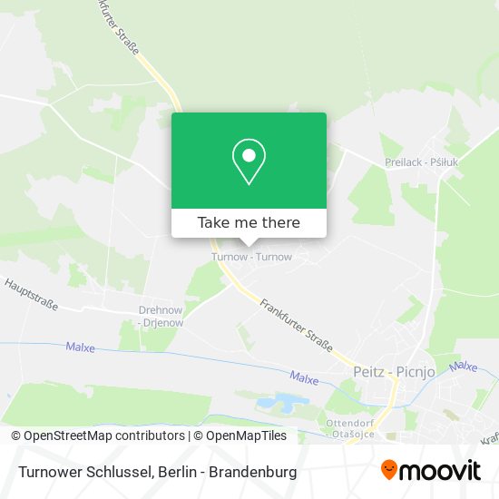 Turnower Schlussel map