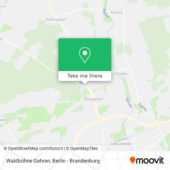 Waldbühne Gehren map