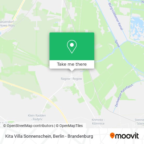 Kita Villa Sonnenschein map