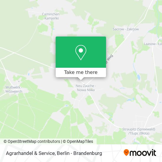 Agrarhandel & Service map