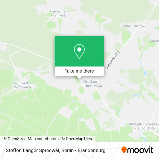 Карта Steffen Langer Spreewäl