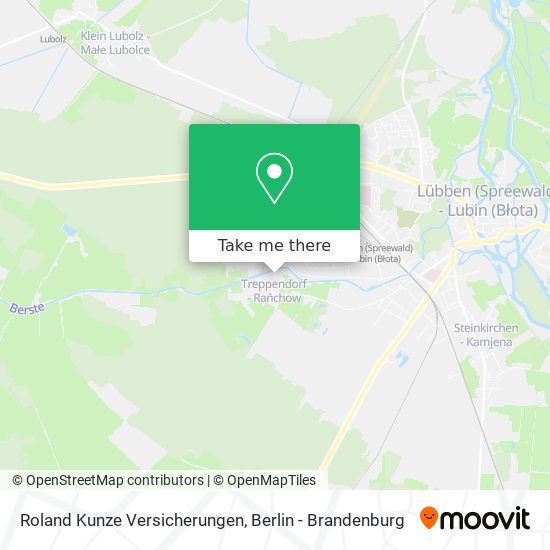 Roland Kunze Versicherungen map