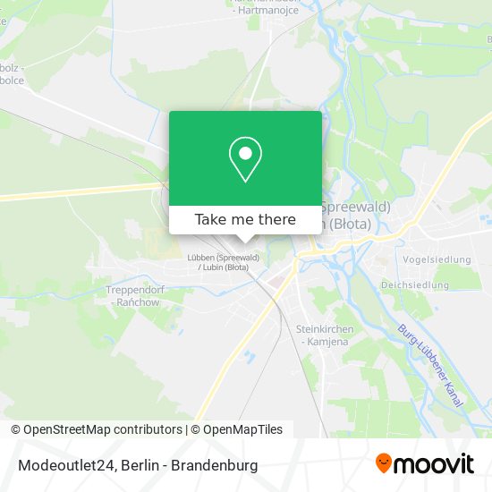 Modeoutlet24 map