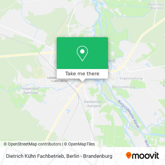 Dietrich Kühn Fachbetrieb map