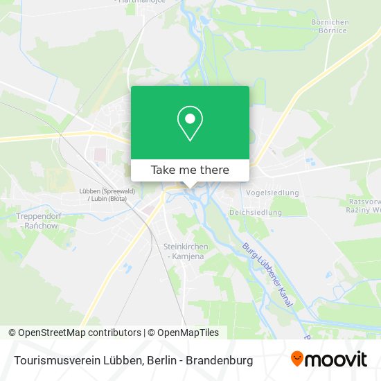 Tourismusverein Lübben map