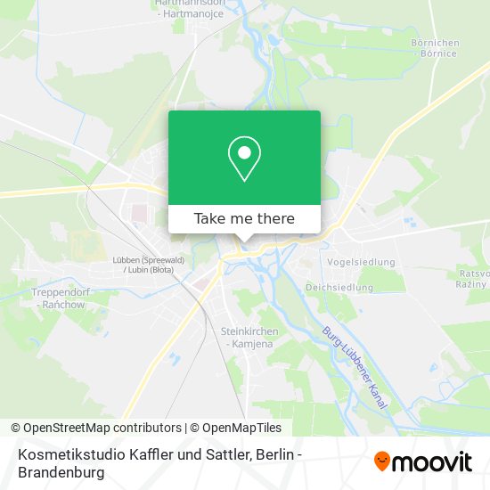 Kosmetikstudio Kaffler und Sattler map