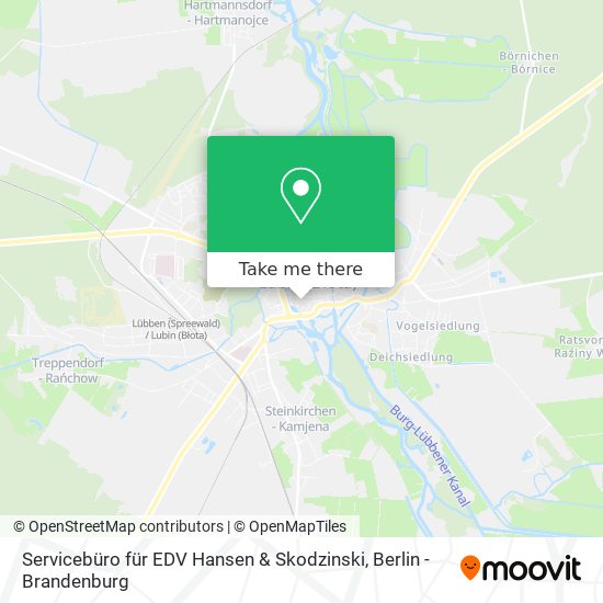 Servicebüro für EDV Hansen & Skodzinski map