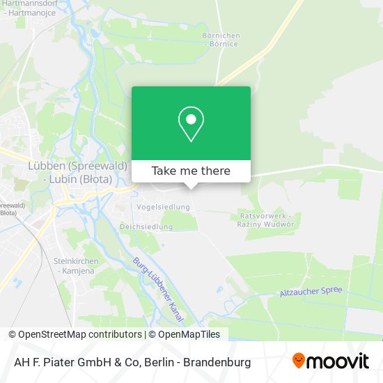 Карта AH F. Piater GmbH & Co