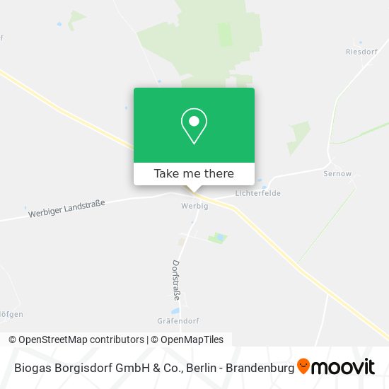 Biogas Borgisdorf GmbH & Co. map