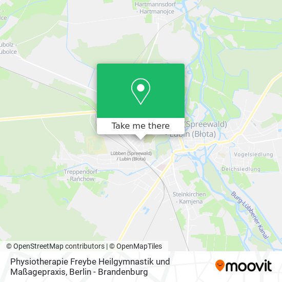 Physiotherapie Freybe Heilgymnastik und Maßagepraxis map