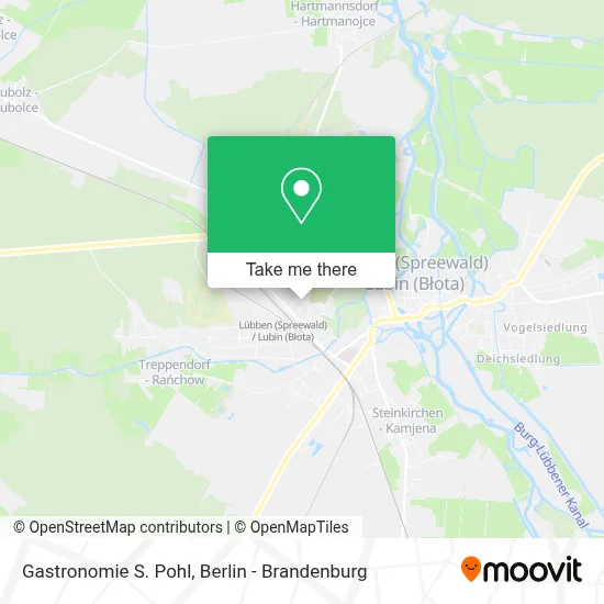 Gastronomie S. Pohl map