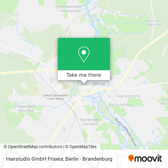 Карта Hairstudio GmbH Friseur