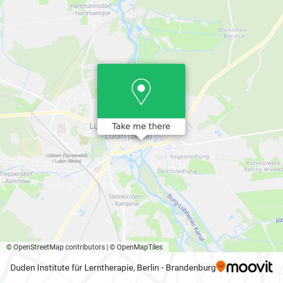 Duden Institute für Lerntherapie map