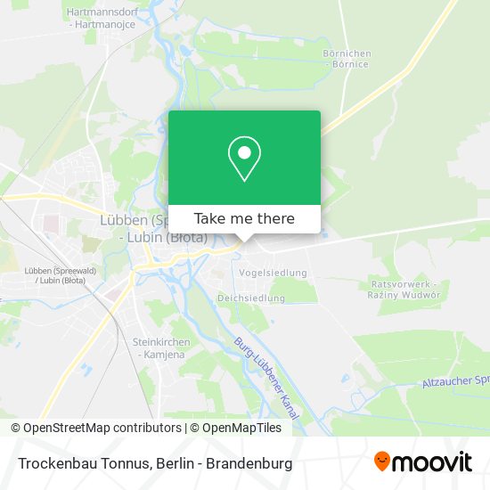 Trockenbau Tonnus map