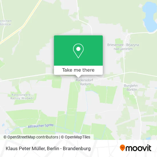 Карта Klaus Peter Müller