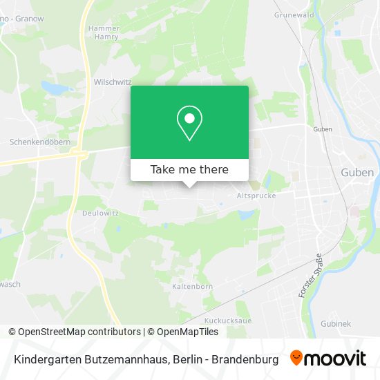 Kindergarten Butzemannhaus map