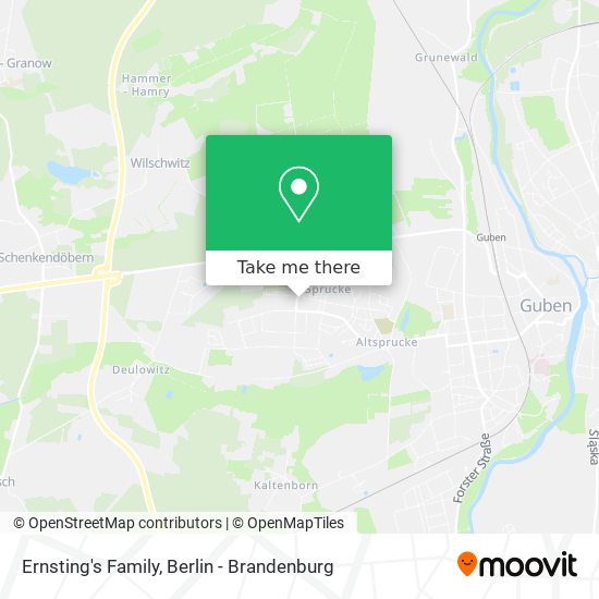 Ernsting's Family map