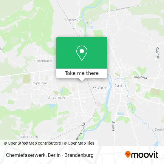 Chemiefaserwerk map