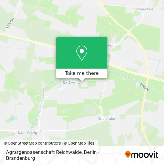 Карта Agrargenossenschaft Reichwalde