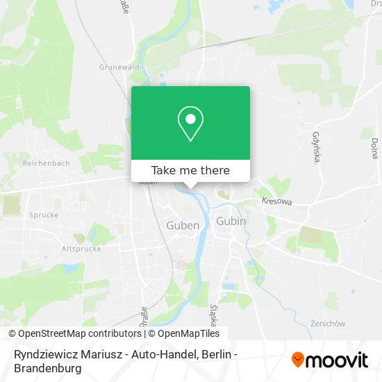 Карта Ryndziewicz Mariusz - Auto-Handel