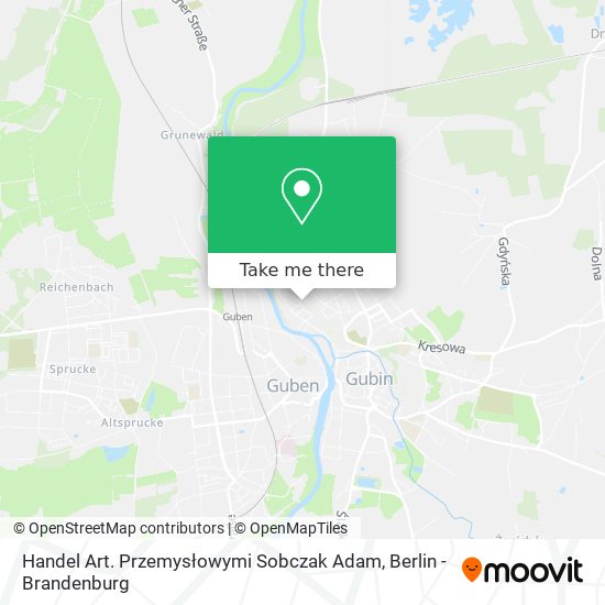Handel Art. Przemysłowymi Sobczak Adam map