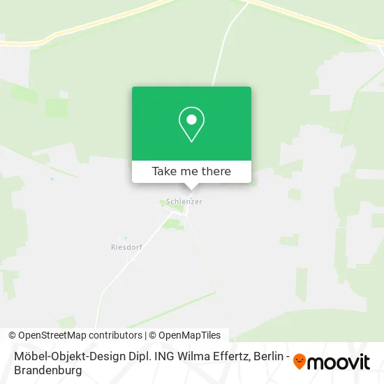 Карта Möbel-Objekt-Design Dipl. ING Wilma Effertz