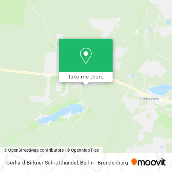 Карта Gerhard Birkner Schrotthandel