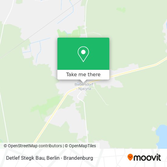 Detlef Stegk Bau map