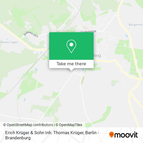 Erich Krüger & Sohn Inh. Thomas Krüger map