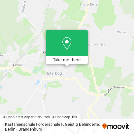 Kastanienschule Förderschule F. Geistig Behinderte map