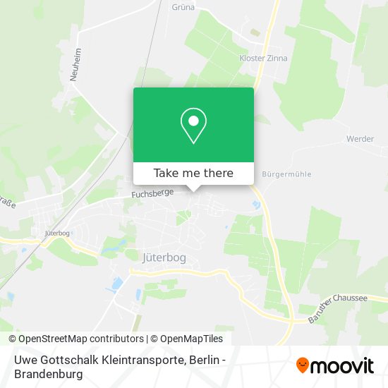 Uwe Gottschalk Kleintransporte map