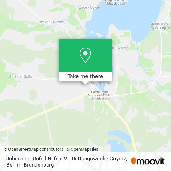 Johanniter-Unfall-Hilfe e.V. - Rettungswache Goyatz map