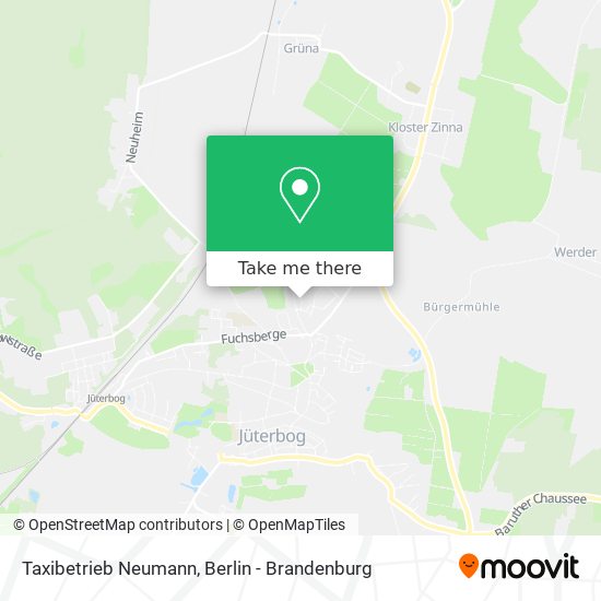 Taxibetrieb Neumann map