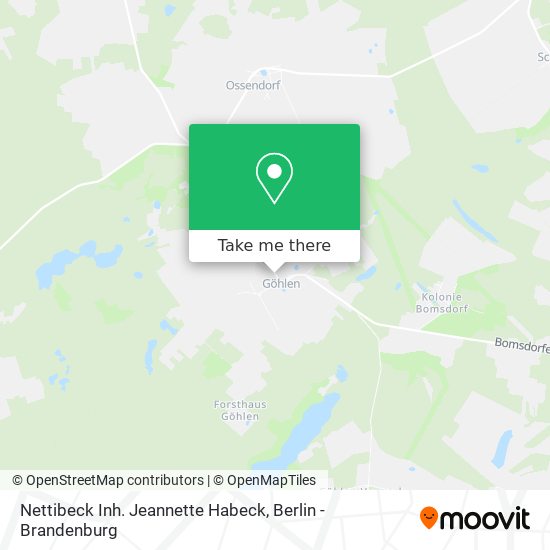 Nettibeck Inh. Jeannette Habeck map