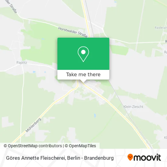 Карта Göres Annette Fleischerei