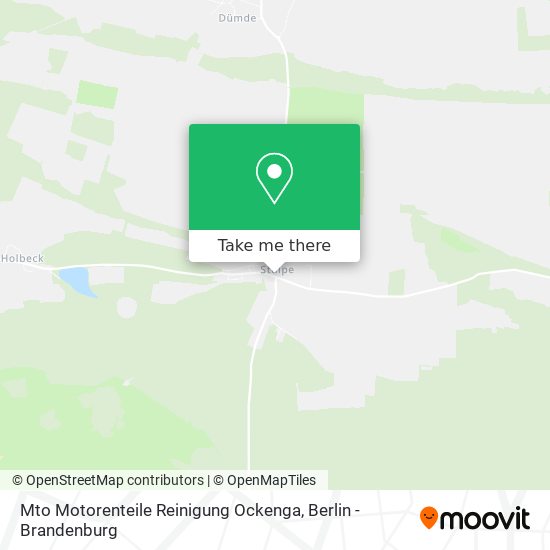 Mto Motorenteile Reinigung Ockenga map