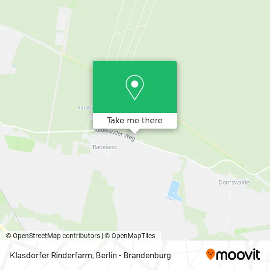 Карта Klasdorfer Rinderfarm