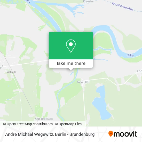 Карта Andre Michael Wegewitz