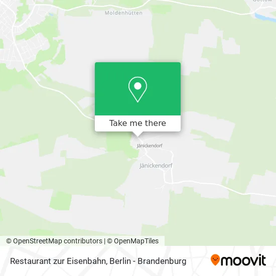 Карта Restaurant zur Eisenbahn