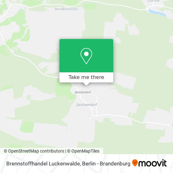 Карта Brennstoffhandel Luckenwalde