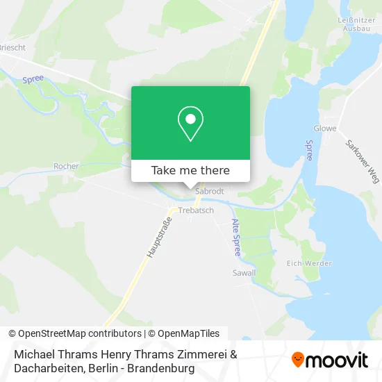 Карта Michael Thrams Henry Thrams Zimmerei & Dacharbeiten