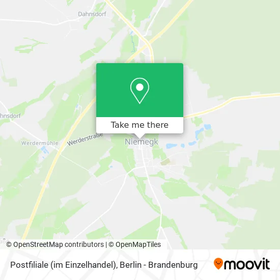 Postfiliale (im Einzelhandel) map