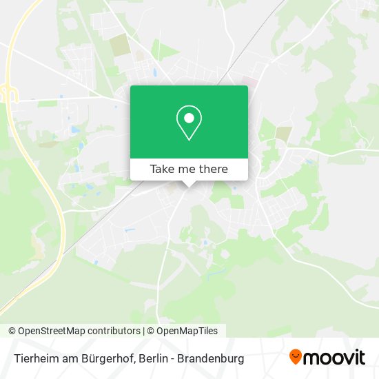 Карта Tierheim am Bürgerhof