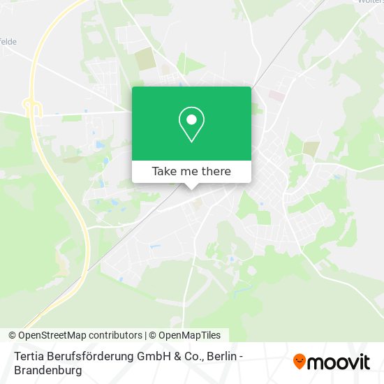 Tertia Berufsförderung GmbH & Co. map