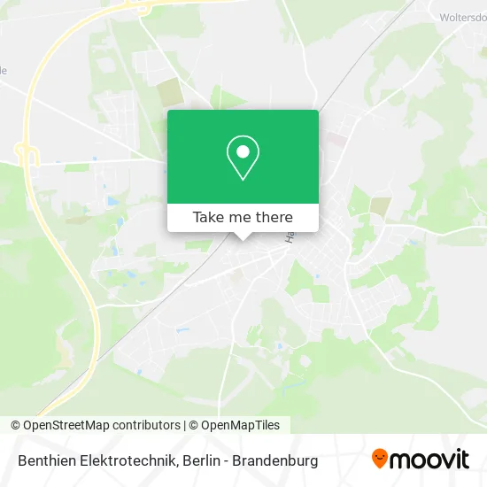 Benthien Elektrotechnik map