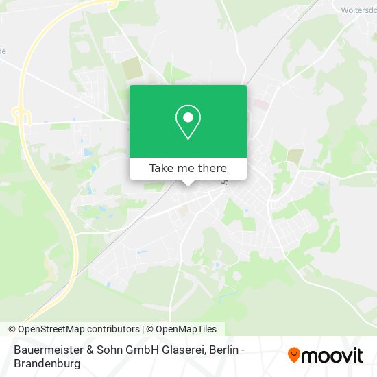 Карта Bauermeister & Sohn GmbH Glaserei