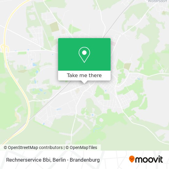 Rechnerservice Bbi map