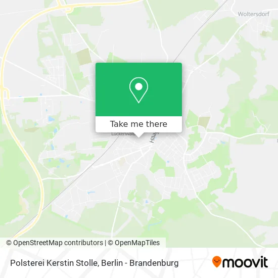 Карта Polsterei Kerstin Stolle
